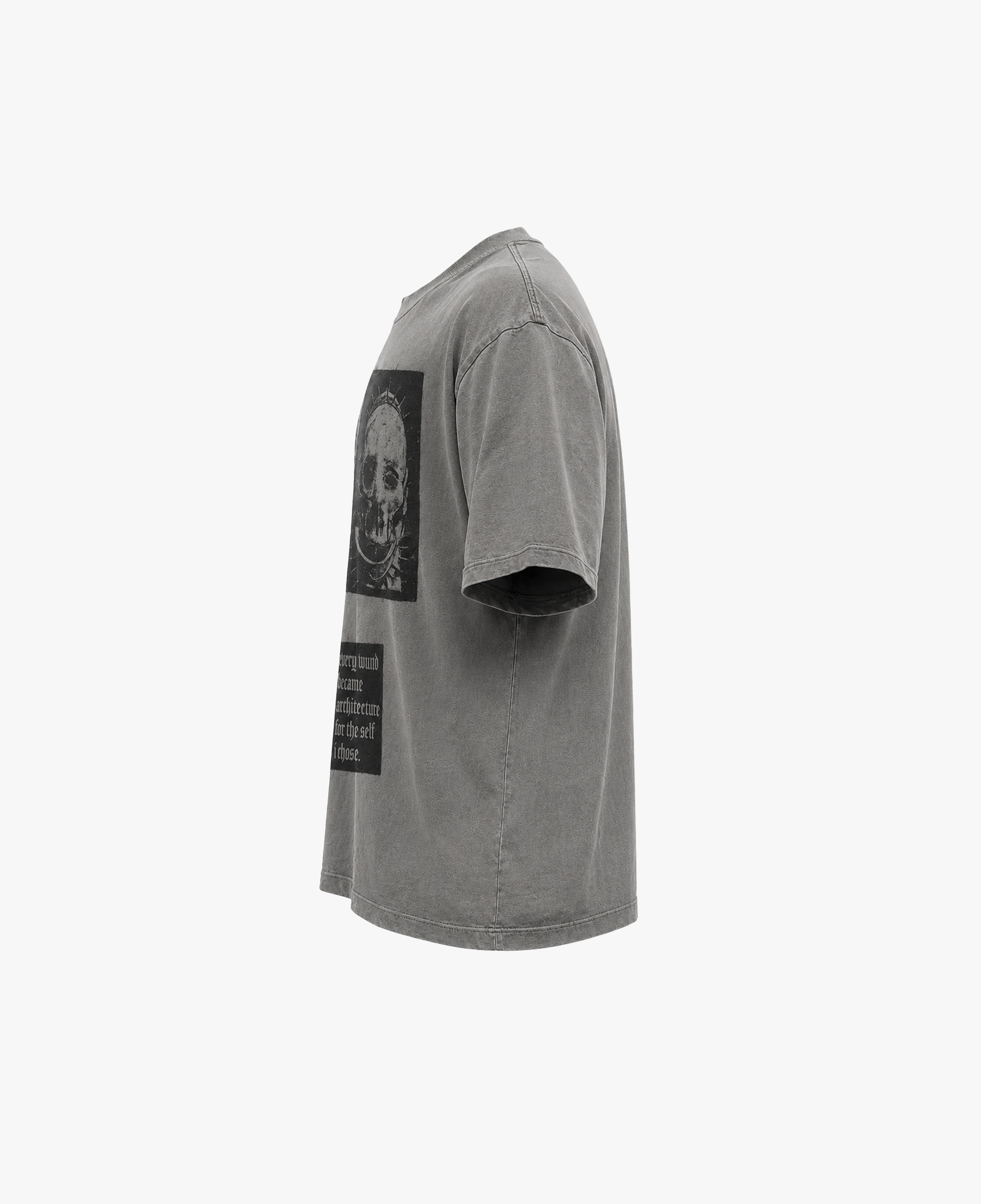 XD0183 BOXY TEE [GREY]